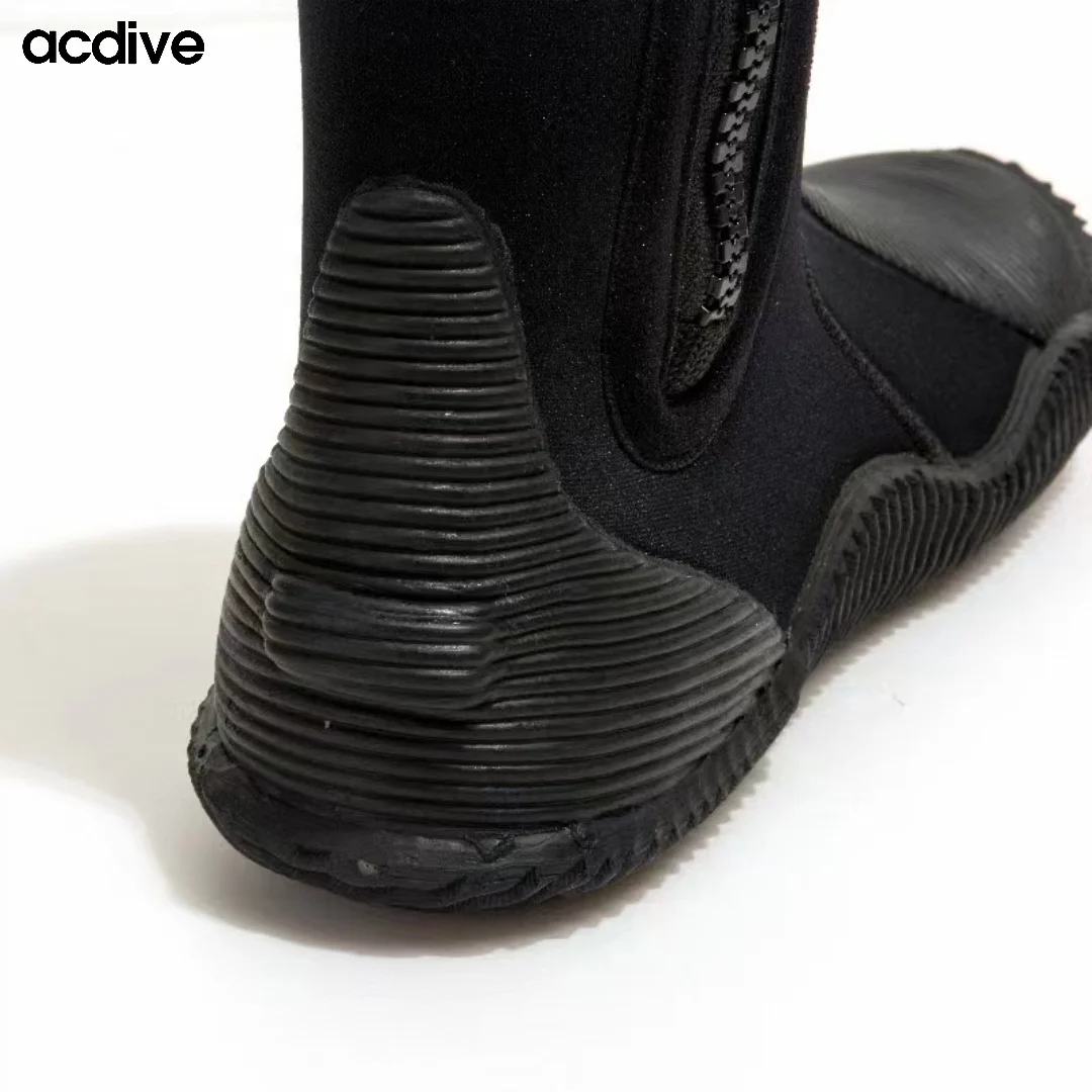 Professional Adult OEM ODM 5mm Neoprene High Cut Surfing Scuba Diving Kayaking Spearfishing Thermal Boot