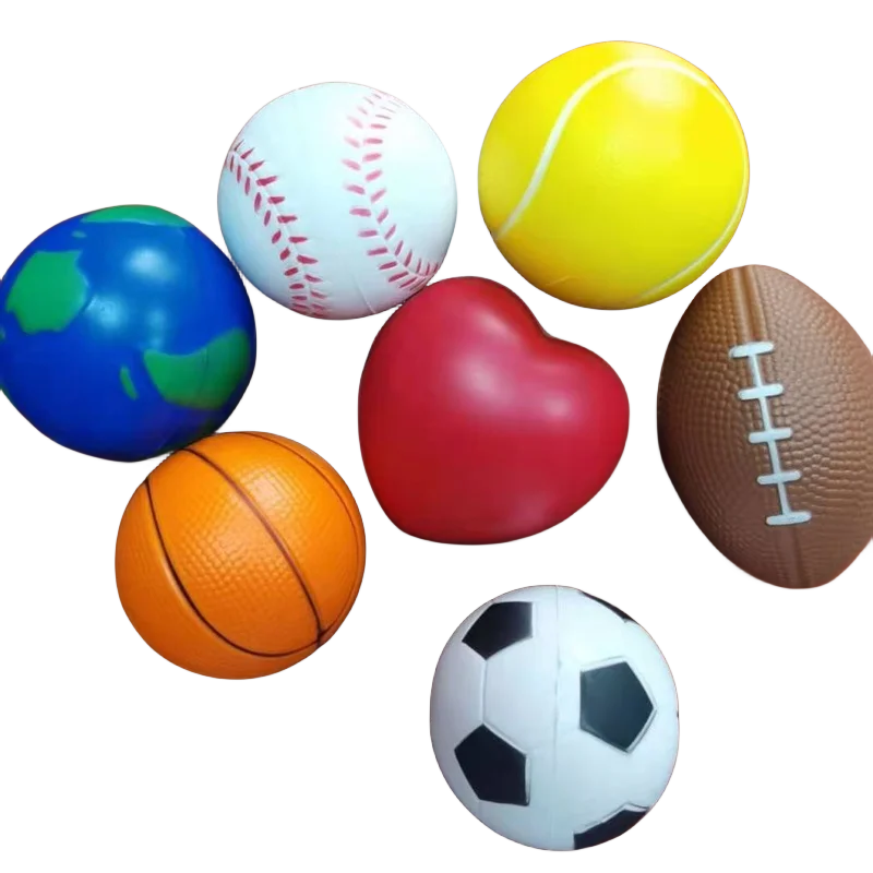 Custom Logo Polyurethane PU Foam Anti Stress Toys Squeeze Van Stress Ball Bus Vehicle Car Truck Stress Ball