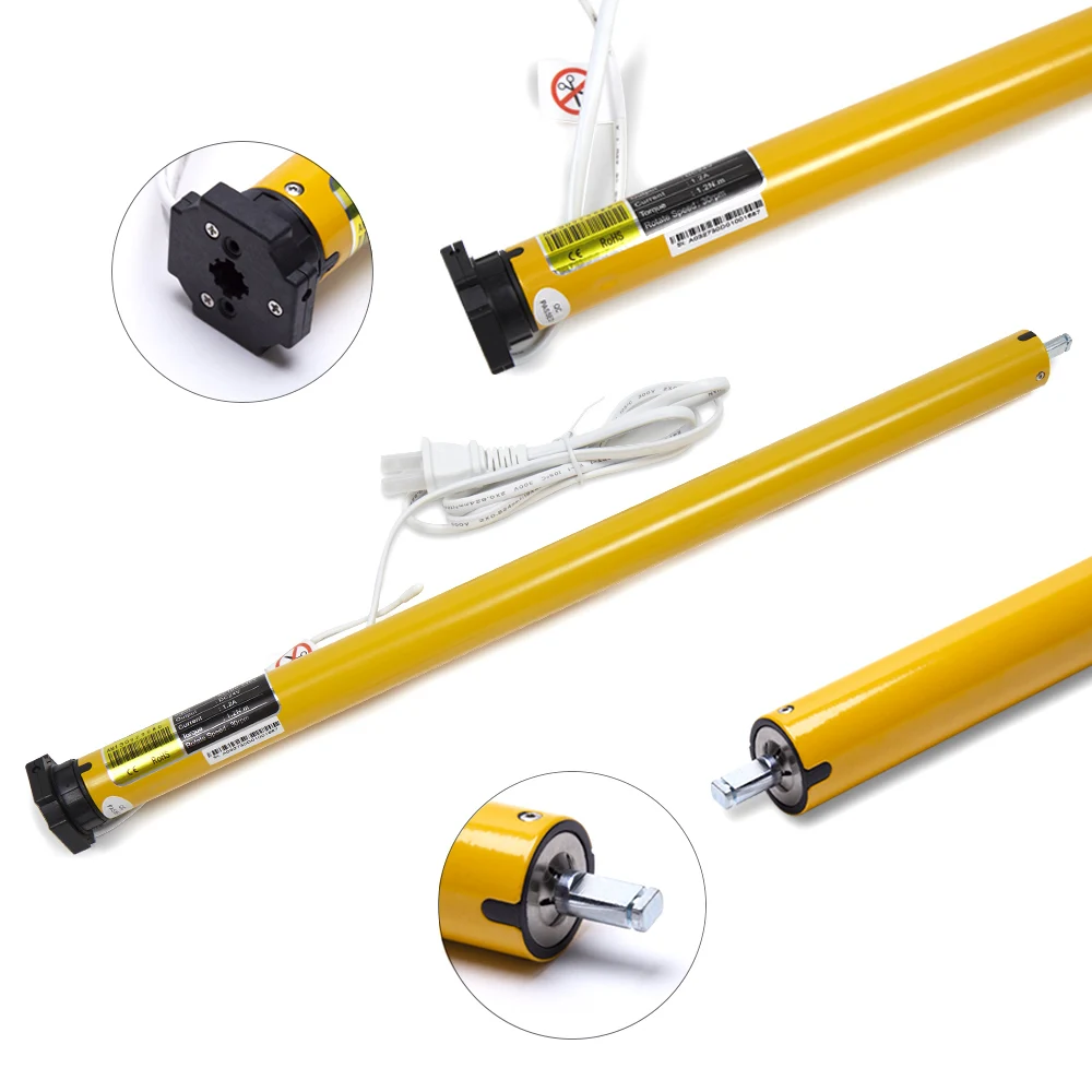 Smart Design Curtain Electric Roller Motorized Blinds Zebra Fabric Roller Shades Window Shade