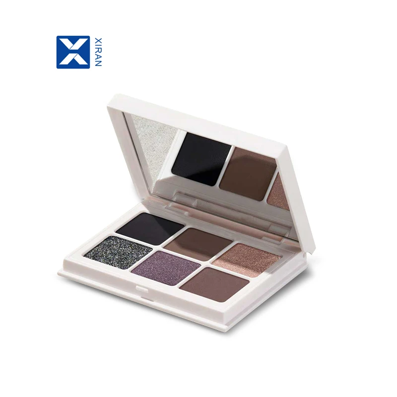OEM Nude Eyeshadow Palette Long Lasting Multi Reflective Shimmer Matte Glitter Pressed Pearls Eye Shadow Makeup Pallet