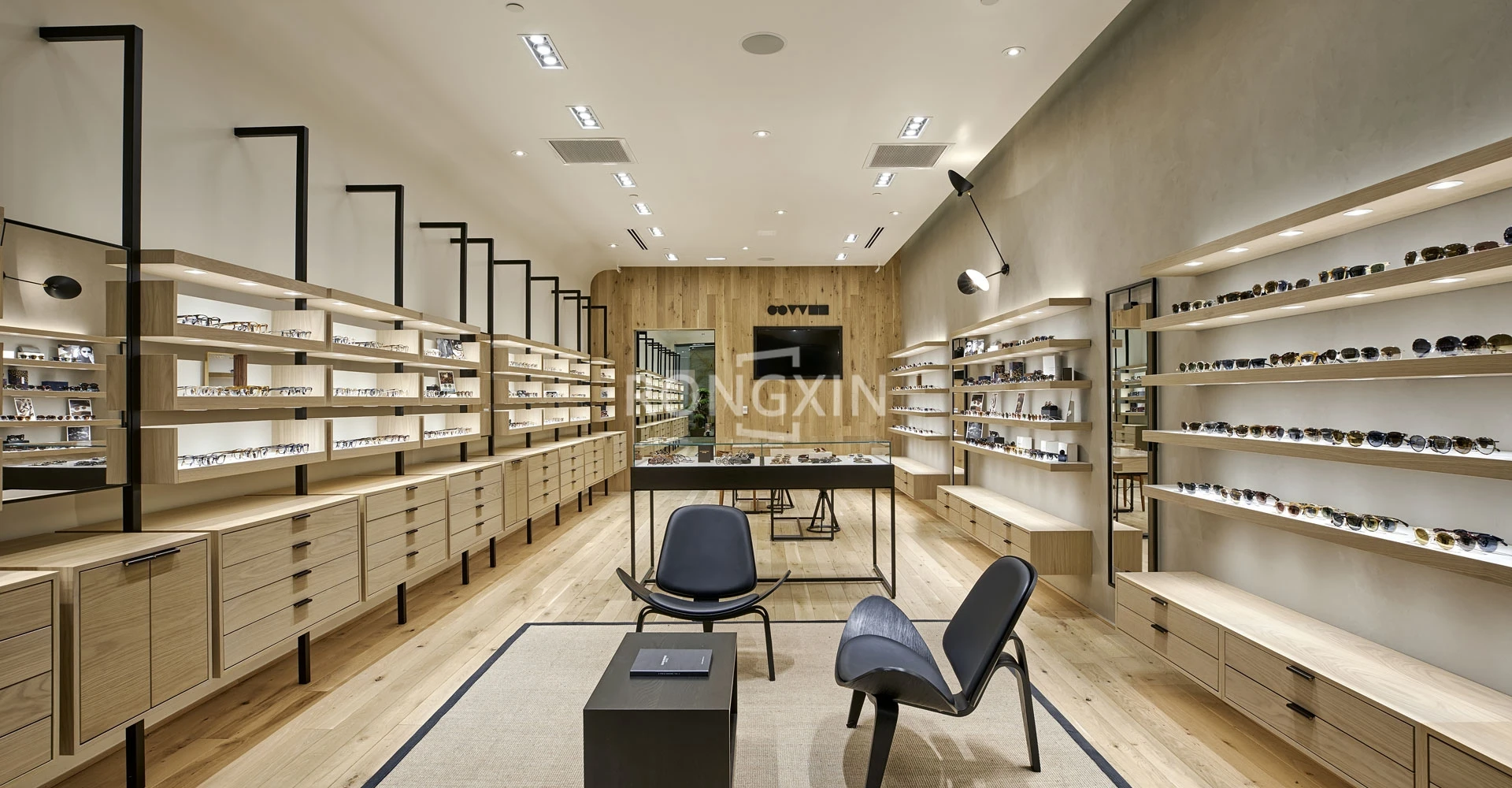 Пользовательские Розничные магазины украшения для очков демонстрация магазин оптических дизайн магазина оправ дисплей