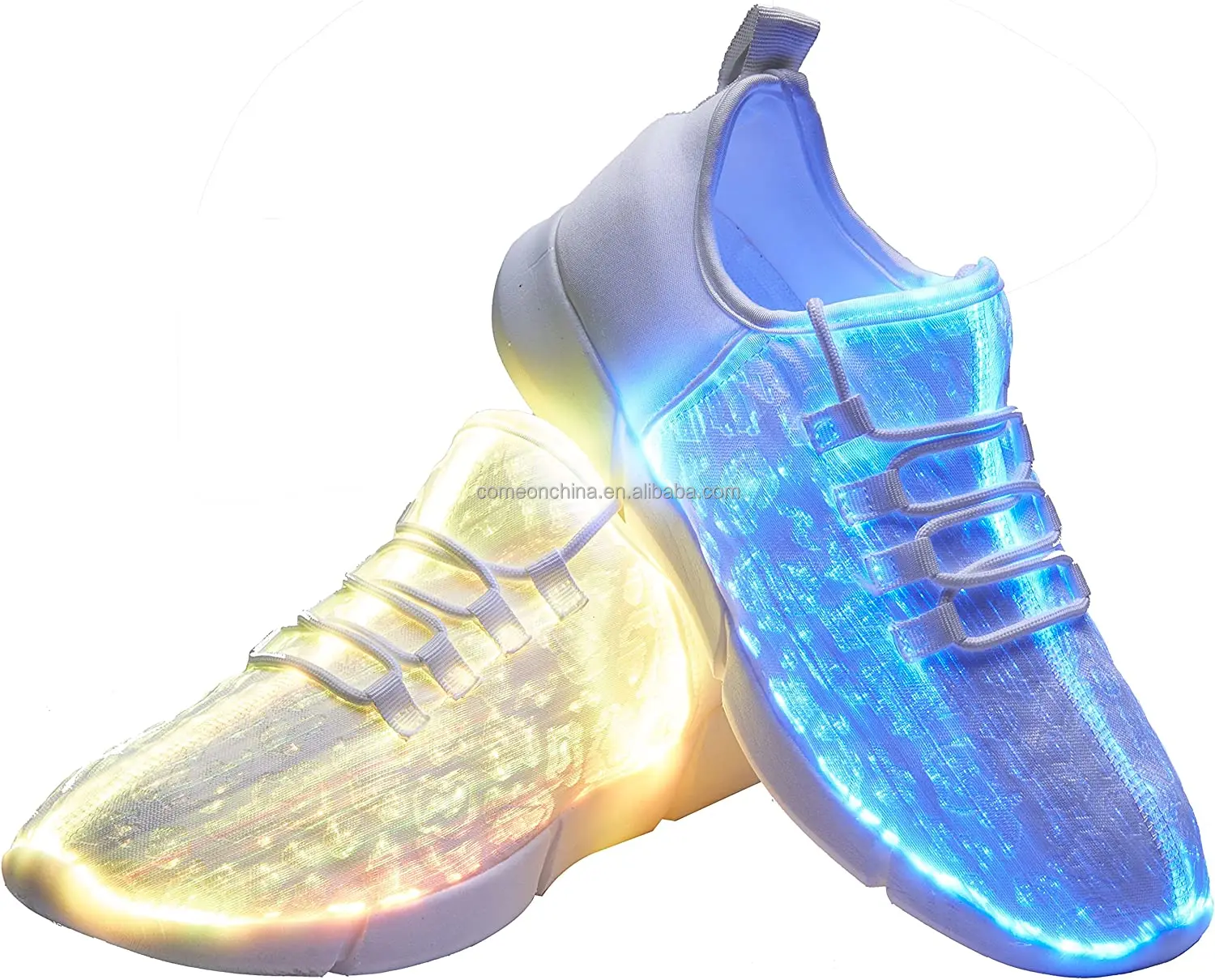 2022 Luminous Wholesale Designer Light Shoes For Kids Women Men Sneakers With USB Charging Halloween Flashing Led Shoes Light