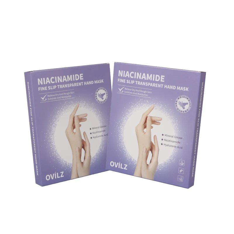 OEM/OEM Niacinamide маска для рук увлажняющая защитная пленка отшелушивающая гладкая нежная