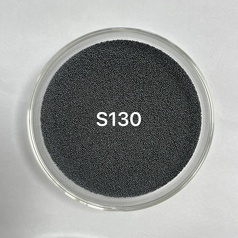 steel shot SAE stanadrd cast steel shot S130 for surface treatments and shot blasting