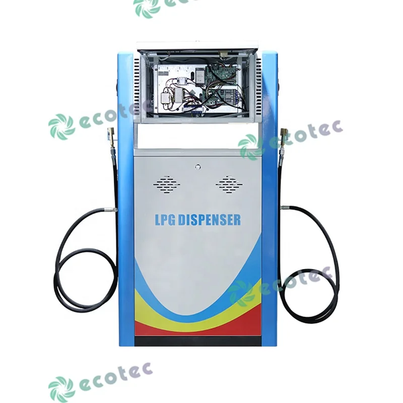 Ecotec Petrol Station Equipment Mobile Lpg Fill Gas Station Fuel Lpg Dispenser