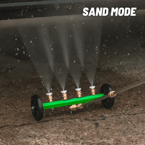 Multipurpose Undercarriage Cleaner Surface Cleaner 16 Inch Underbody Car Wash Water Broom Set