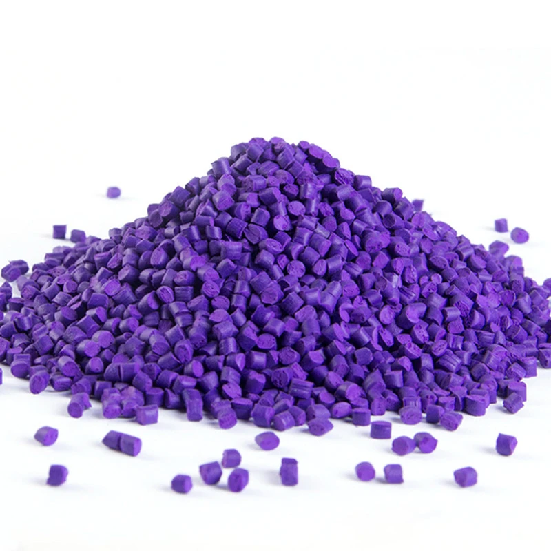 Injection/Blown Molding Manufacturers Usage Purple Color Plastic Masterbatch