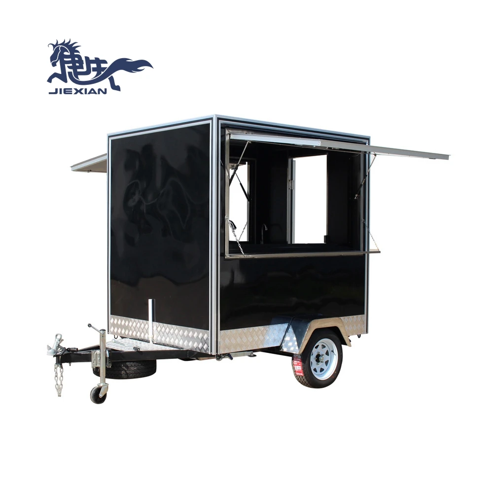 JX-FS230 Customized Foldable Mobile Shop Truck Phone Accessories Station mobile retail store trailer