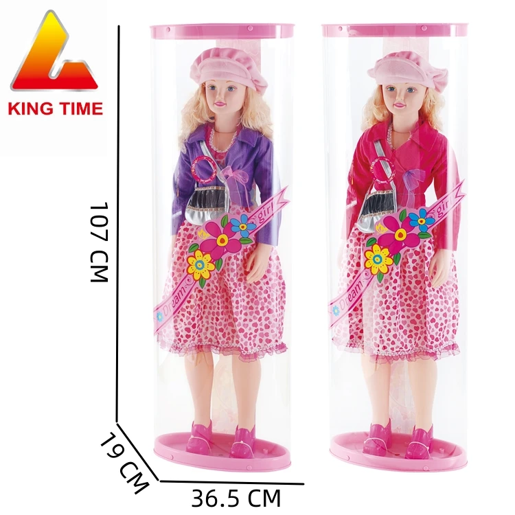 Most Popular Funny Toys Plastic Dress Up Doll Barrel Packing Custom OEM Making Vinyl Doll Manufacture For Girls