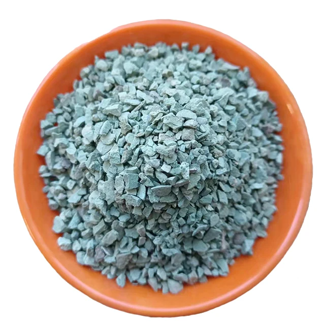 Садоводческий фильтр для очистки воды, зеленый цеолит для аквакультуры