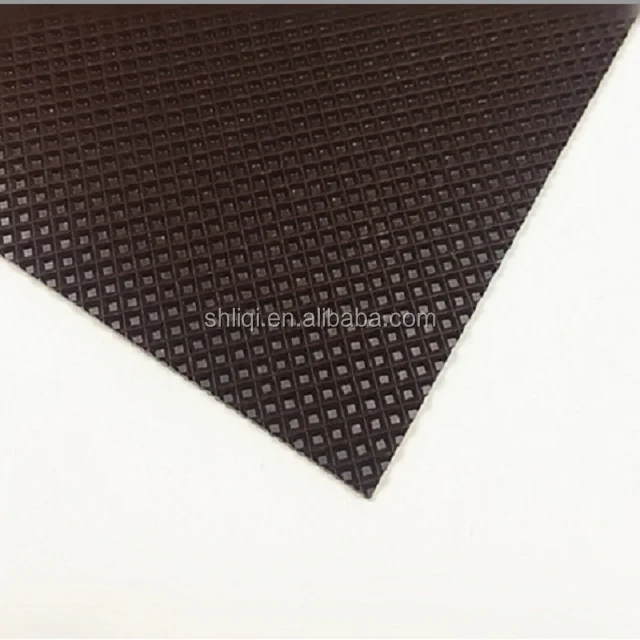 PU diamond pattern industrial belt is non-slip and suitable for food assembly line low-angle climbing conveying