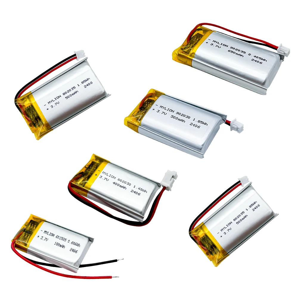 High Performance 3.7V 600mAh Pouch Cell Lithium Polymer Battery For Electric Toys & Smart Door Lock