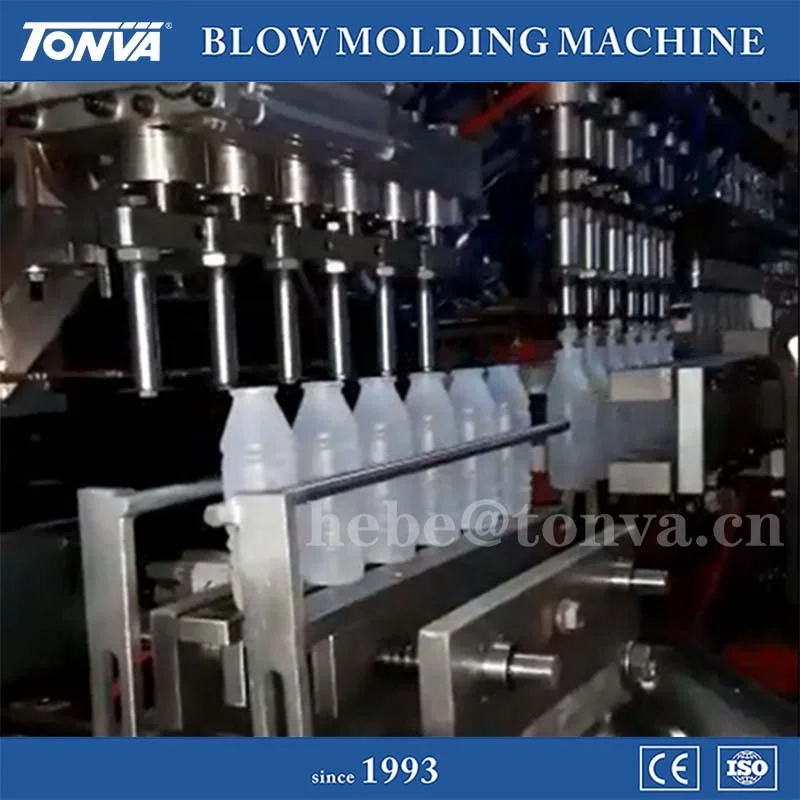TONVA 6-cavity plastic litchi drink bottle making blowing extrusion blow molding machine manufacturer