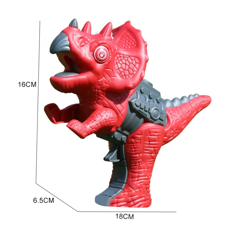 Electric spray smoke dinosaur toys gun with light and sound boys dinosaur gun gift