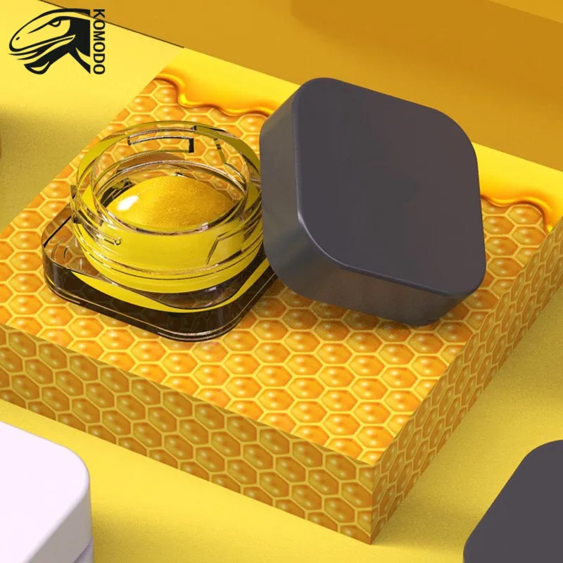 Komodo 5ml glass jar container with child proof for Thick Oil