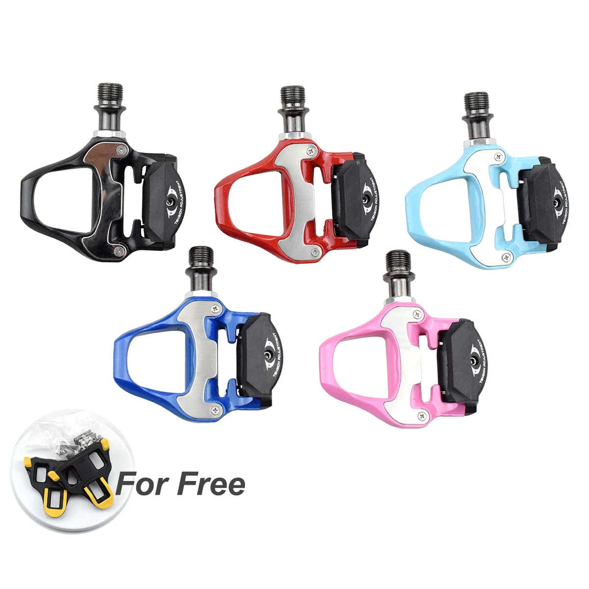 Педаль из алюминиевого сплава для шоссейного велосипеда, гоночный дорожный автомобиль, самоблокирующаяся педаль, специальный замок