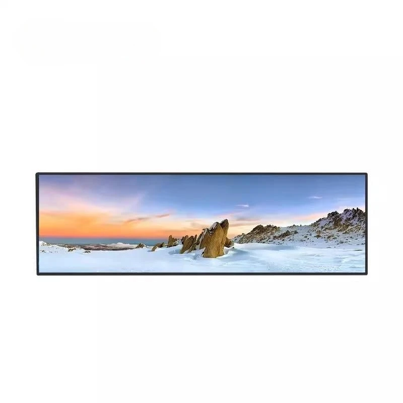 23 24 35 37 Inch Ultra Wide Shelf Edge Advertising Digital Signage Monitor Type Stretched Bar Lcd Display Screen
