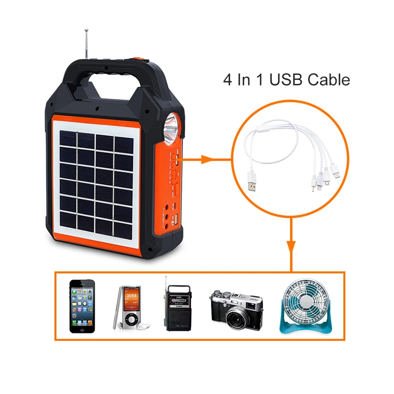OEM/ODM Super Prepaid Payg Solar Home Lighting Kit Solar Run Energy Systems Portable Mini Solar Generator