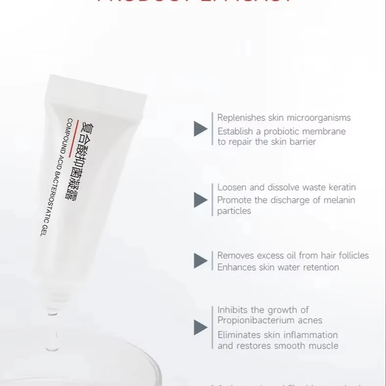 High Quality OEM Professional Beauty Salon Used 35% Anti Acne Aging Spots Mandelic Acid Salicylic Acid Chemical Peeling Gel