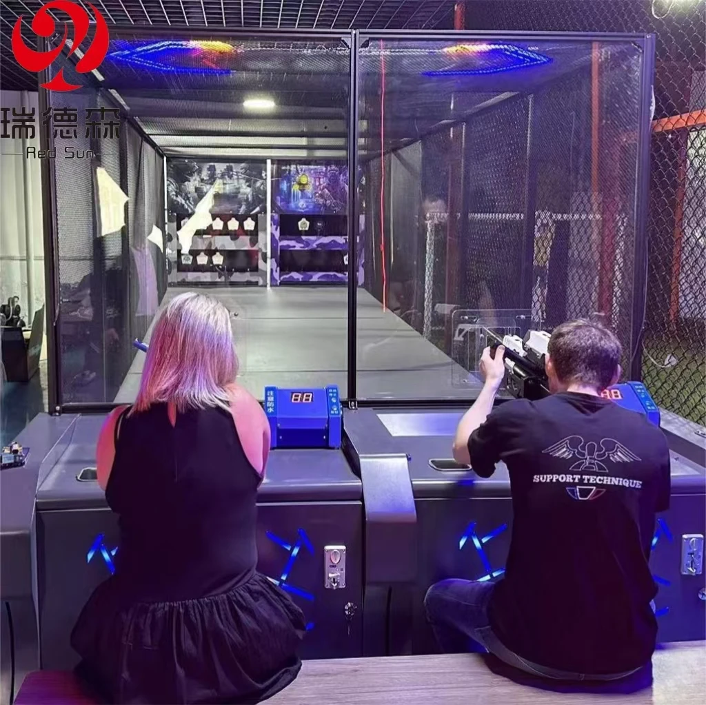 Hot Sales Target Machine Shooting System Indoor Playground Equipment Simulator Game