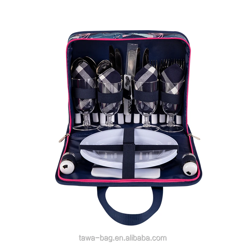 4 person classic custom collapsible picnic basket