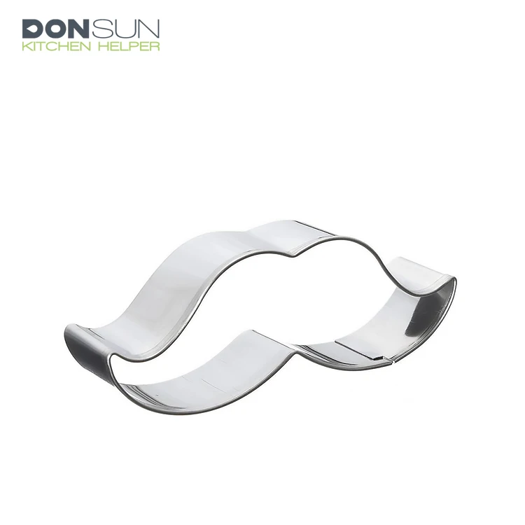 
Stainless steel colorful mustache Shape Cookie Cutter 