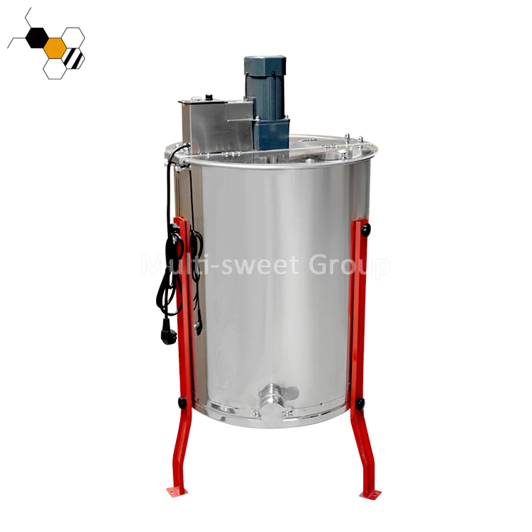Certificate 4 frames electric honey centrifuge extractor honey