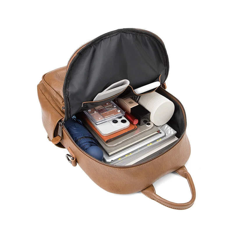 New Low MOQ Black Waterproof Girls School Bags Big Capacity ladies Luxury Bags Women bagpack backpack