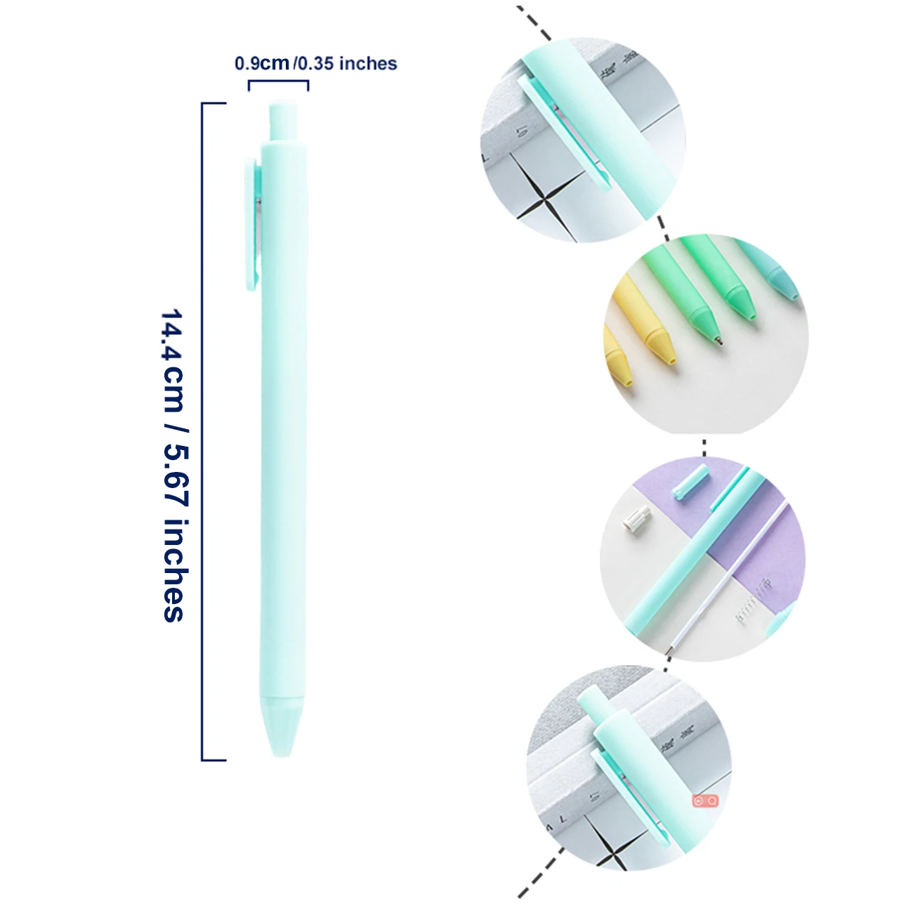 Wholesale Cozy Soft Touch Gel Ink Ball Pen Custom Promotional Business Multi-Colored Stationery 4-Color Printing for Agriculture