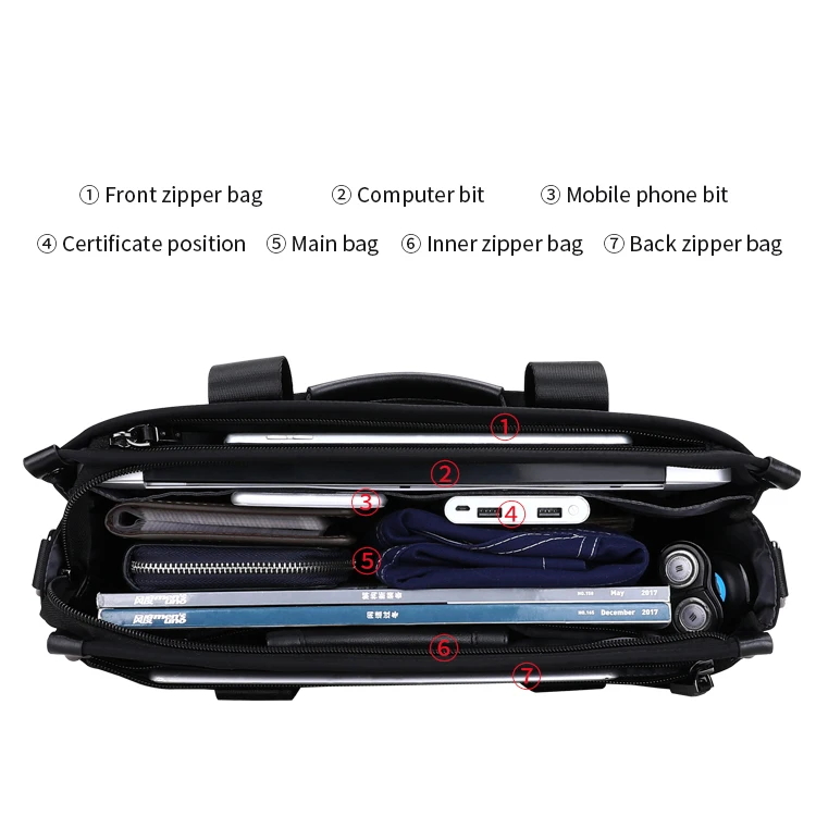 custom logo professional products fashion briefcases soft bag business bag luxury for lawyers