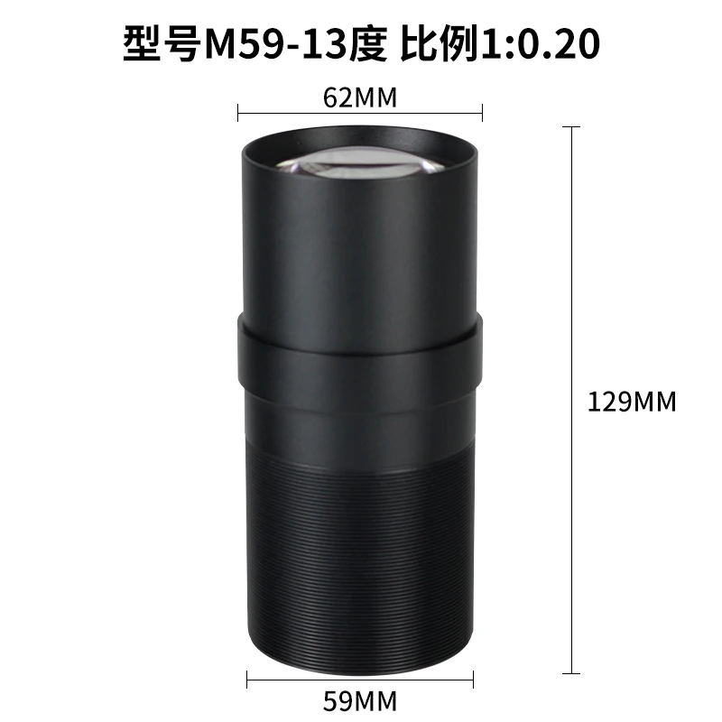 Different Degrees Optics For Gobo Projector Warehouse Use Security Logo Light