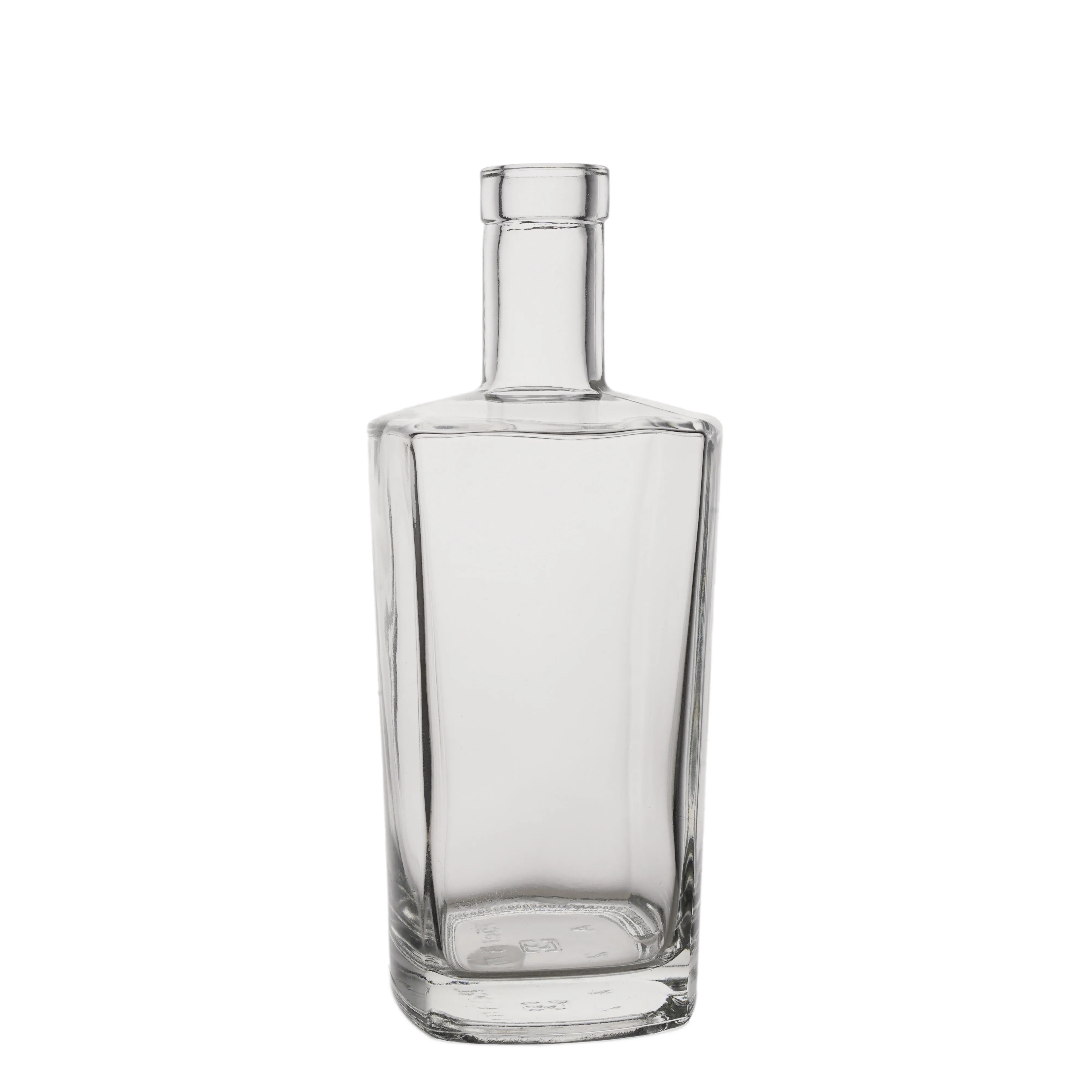 Berlin Packaging Big Volume 750ml Whiskey Liquor Decanter Contessa Bottle Custom Shape Glass Sample Empty Bottle