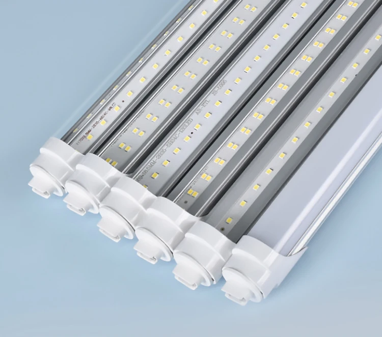 AIER ETL DLC 8FT 96' 45W FA8 Base T8 Led Tube With OEM ODM Indoor Lighting 130LM/W Replacement Fluorescent Light Bulbs