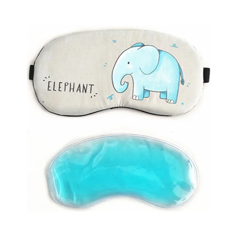 Гелевые шарики охлаждение красоты лица и глаз холодной маска головная боль сжатого Успокаивающая гелевая для