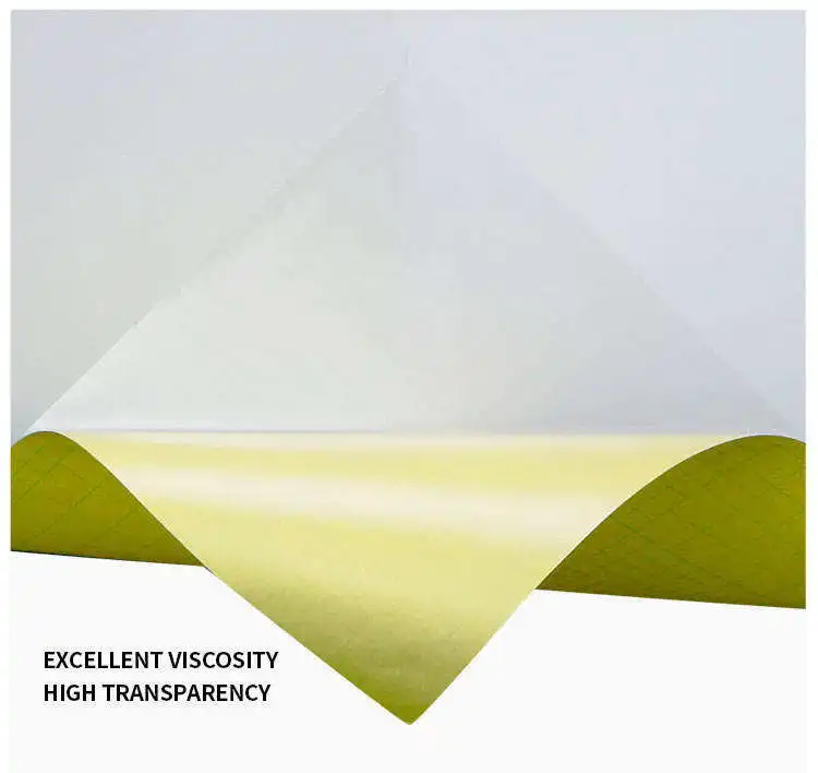 Hot Sales Cold Lamination Film Self Adhesive Roll Pvc Material Clear Glossy Paper for Photo Protection
