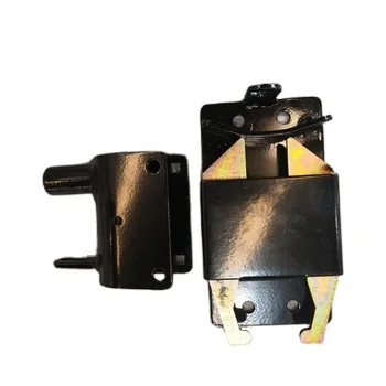 Steel blue finished fence fitting two way lockable gate anchor