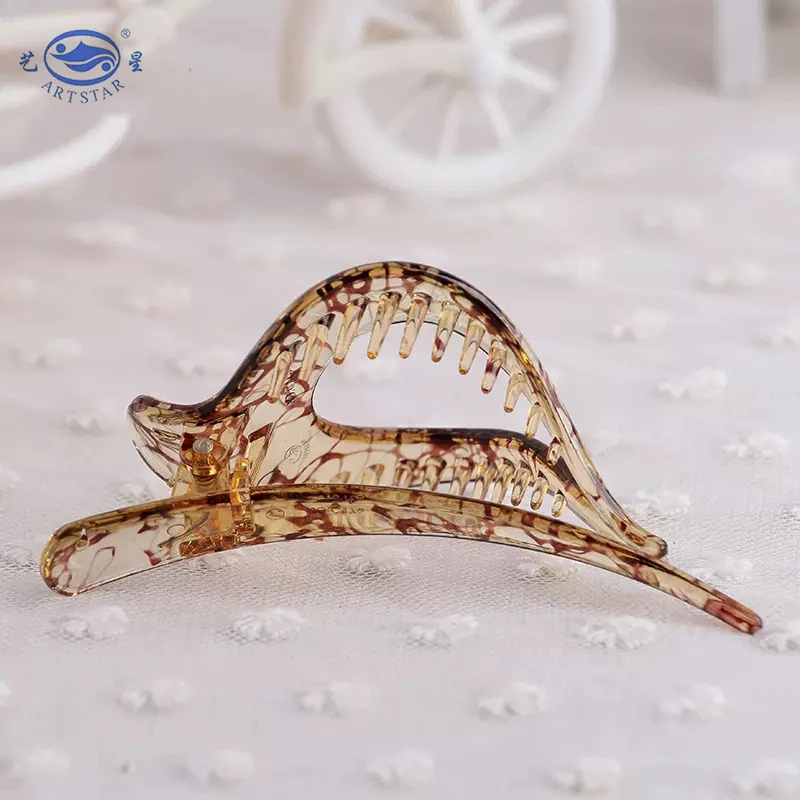 Artstar 5179 10cm Larger Plastic Alligator Hair Clips  for Hair