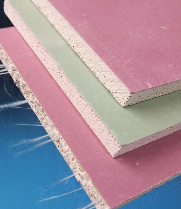 Standard size gypsum board fireproof gypsum board moistureproof gypsum board