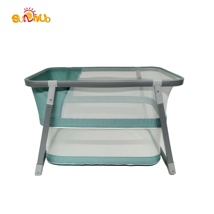 3 in 1 portable baby bed Folding playard Travel Bassinet baby cradle swing