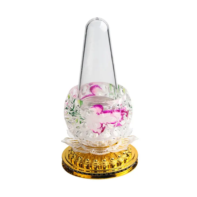 RGB colorful bar party festival atmosphere decoration LED stage light indoor pineapple fountain rotating buddha lamp
