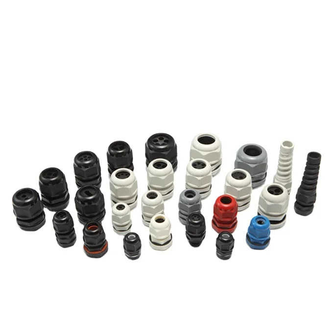 Electrical Torsion Resistant Nylon Gland IP68 Waterproof Nylon Strain Relief Cable Gland