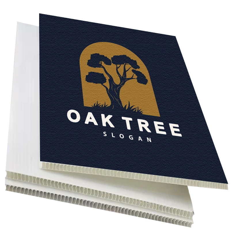 Wholesale customized outdoor waterproof 4mm 18x24' corruex plastic lawn yard signs with H-stakes