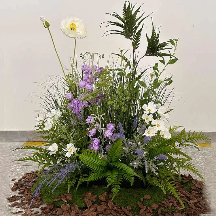 Lifelike Luxury Pe Artificial Tree Artificial Bonsai Artificial Plant For Indoor And Outdoor Restaurants Office Hallway