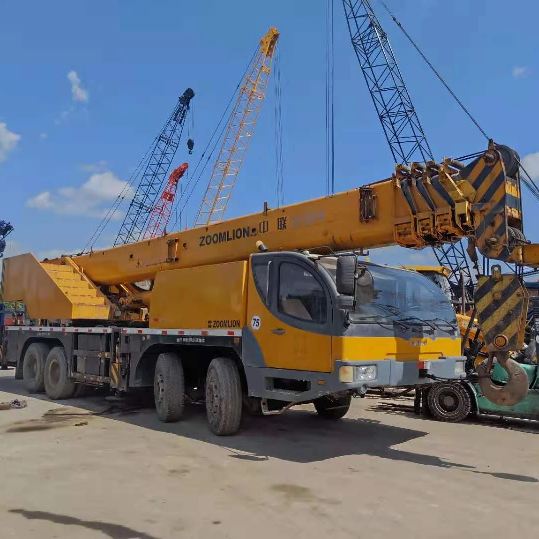 used Zoomlion crane 50 ton telescopic boom truck crane qy50v qy50 zoomlion50