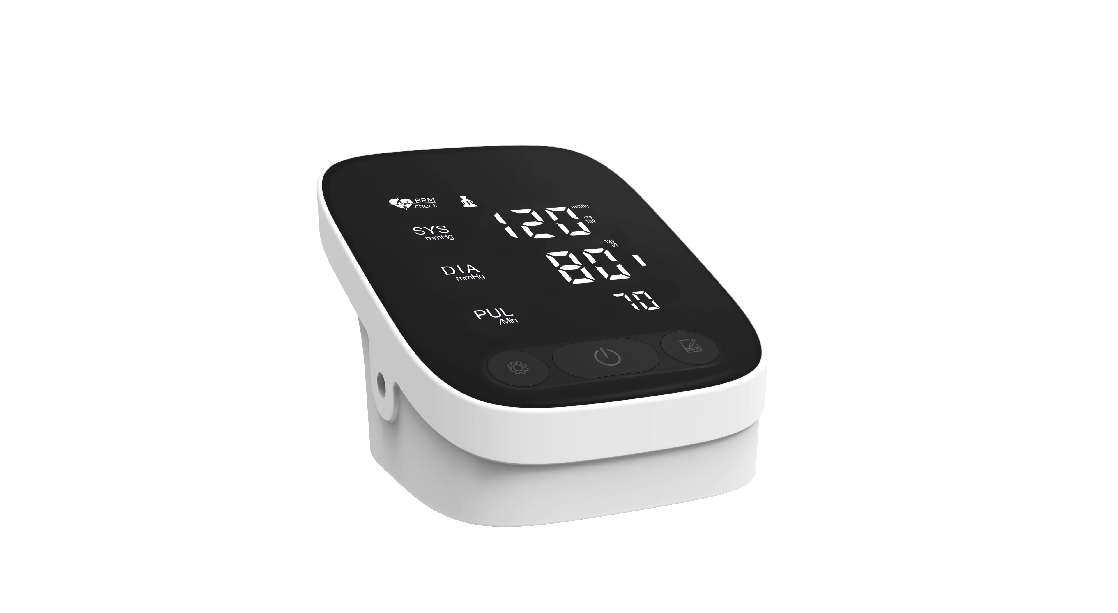 Blood Pressure Monitor 2024 New Design Voice Broadcast With Intelligent Pressure Measurement BP Monitor LED Display