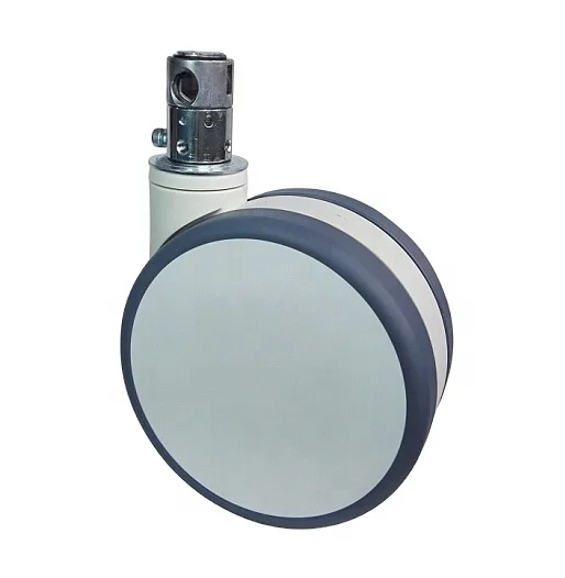 Медицинский ролик для больничной кровати, 5 дюймов, центральный замок, ролик для кровати ICU