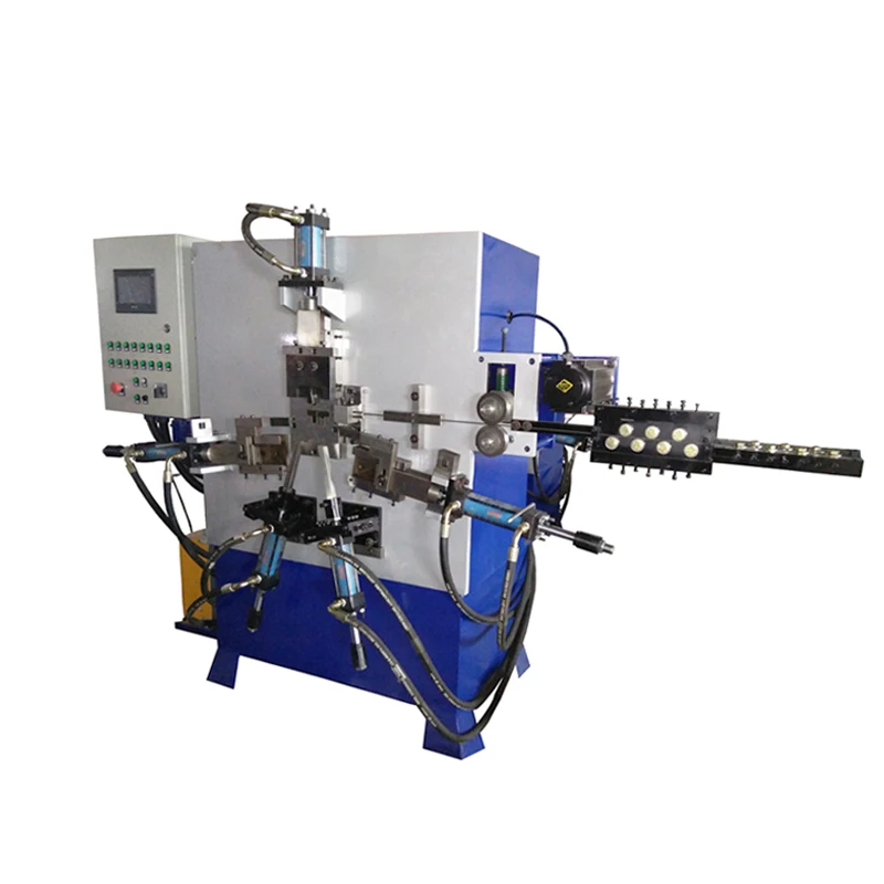 Automatic strapping seal buckle machine / metal wire buckle making machine