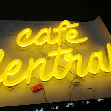 Wholesale LED Neon  Letters Neon Sign Light Lamp 3D Neon Letter for Advertising