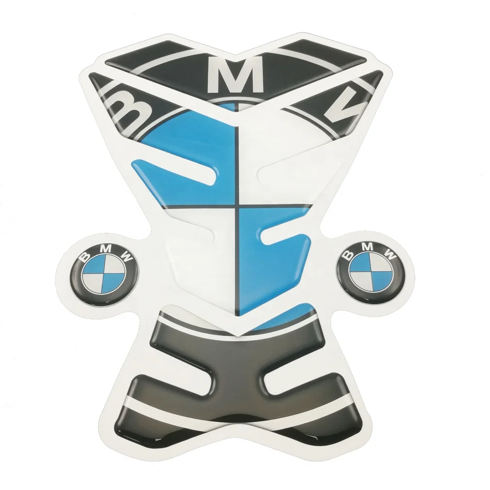 Customized Gas Tank Stickers Protectors 3D Gas Tank Protectors for Motorcycle