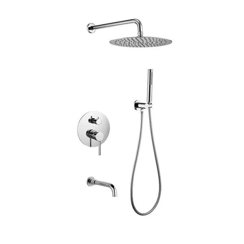 Wall Mounted Rain Waterfall Shower Head